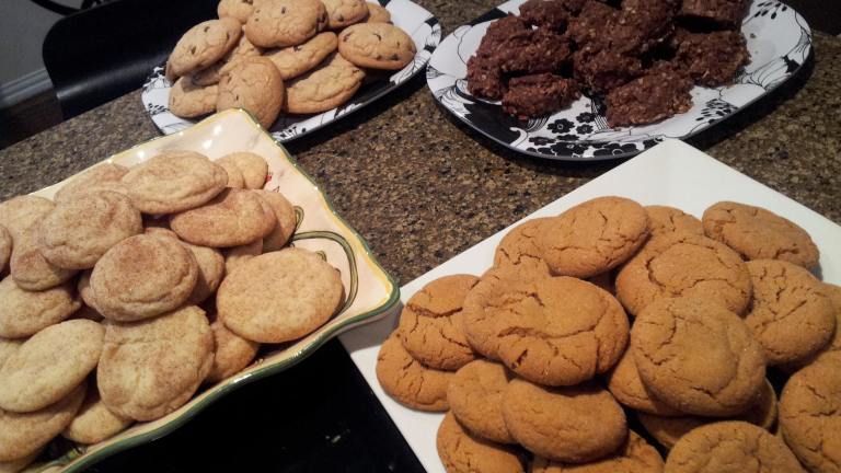Soft Ginger Sugar Cookies Created by Bash Q.