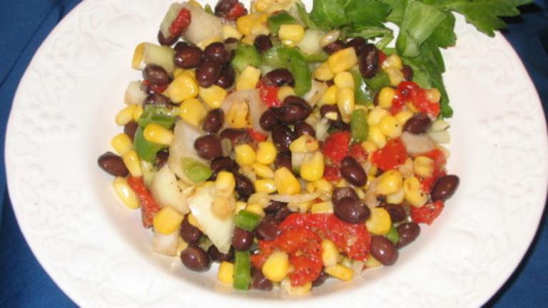 Colorful Black Bean Salad Created by Susie D
