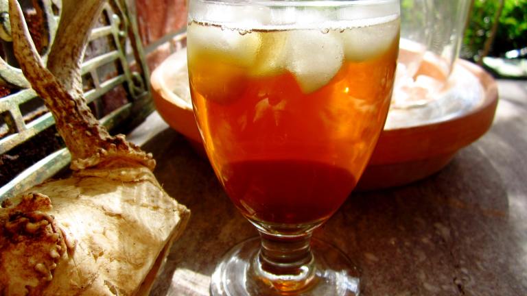 Iced Green Tea With Ginger Created by gailanng