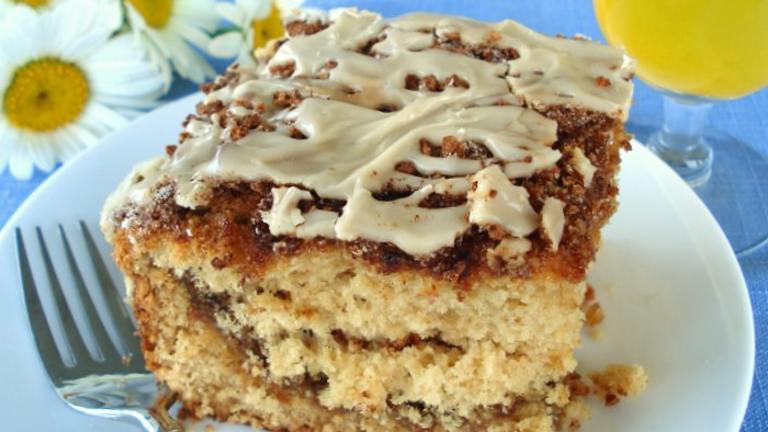 Coffee Glazed Coffee Cake created by Marg CaymanDesigns
