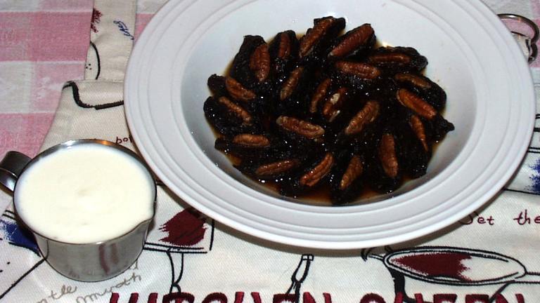 Aracia Mahshia-Bil-Goz (Walnut-Stuffed Prunes) created by twissis