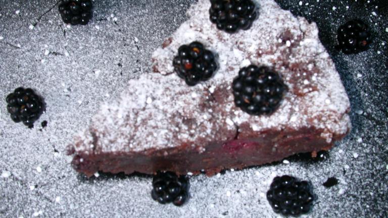 Blackberry Chocolate Cake Created by tigerduck