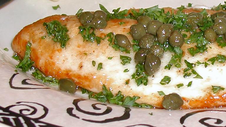 Sole Meuniere With Browned Butter Caper Sauce Created by Sandi From CA