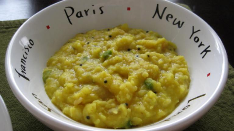 Easy Moong Dal (Mashed Yellow Split Peas) created by danakscully64
