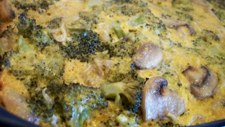 Good Eats Broccoli Noodle Casserole Created by Parsley