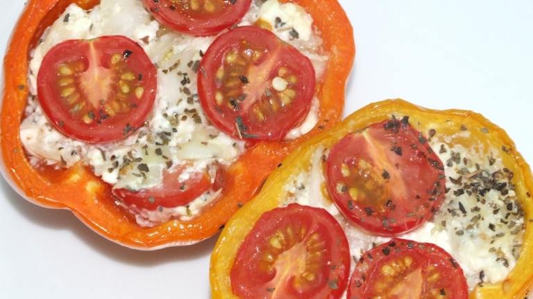 Stuffed Capsicums or Bell Peppers Created by Peter J