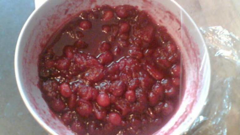 Star Anise Spiced Cranberry Sauce W/ Ruby Port Created by minkymorgan