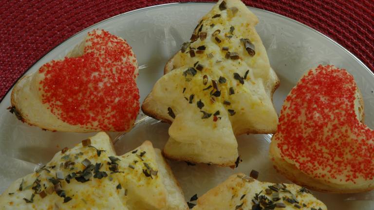 Holiday Appetizer Puffs Created by gourmetmomma