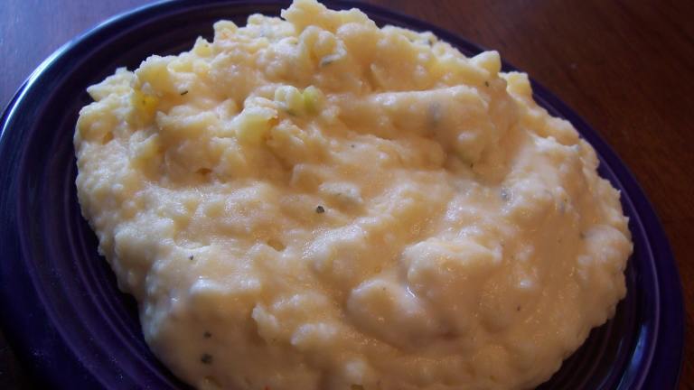 Velvety Smooth Mashed Potato Casserole Created by Parsley
