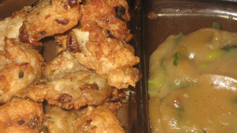 Chinese Chicken Bites With Dipping Sauce Created by Pneuma