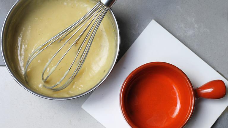 Old Fashioned Flour Gravy Created by Swirling F.