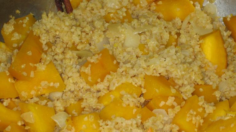 Bulgur Risotto With Pumpkin created by brokenburner