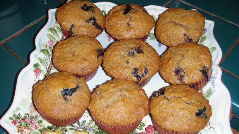 Honey Bran Blueberry Muffins created by Hissy Hussy