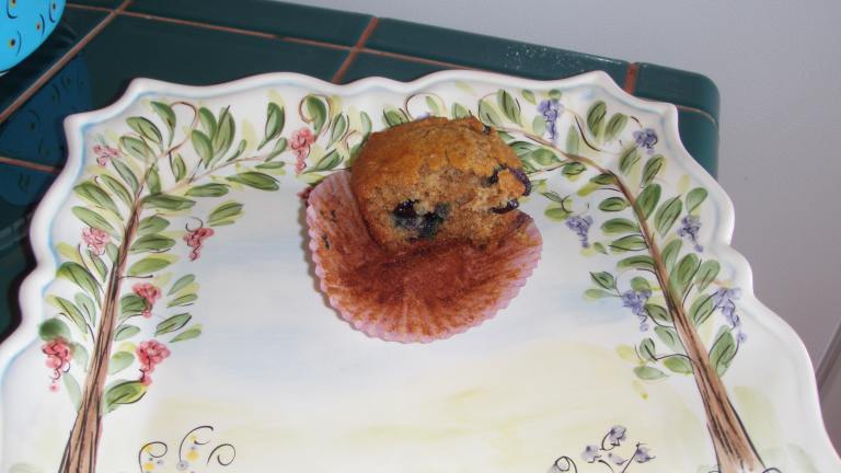 Honey Bran Blueberry Muffins Created by Hissy Hussy