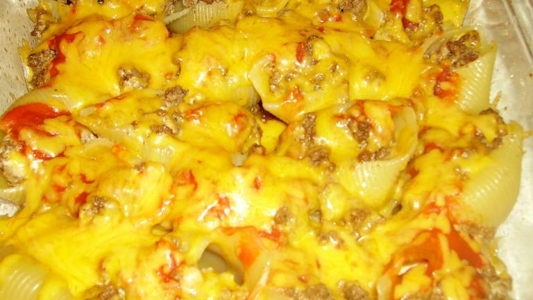 Taco Stuffed Pasta Shells created by looneytunesfan