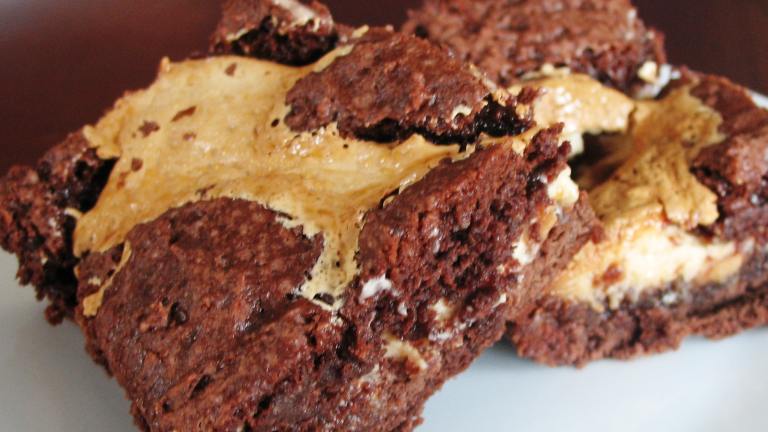 Ooey-Gooey Peanut Butter-Chocolate Brownies created by South Carolina Girl