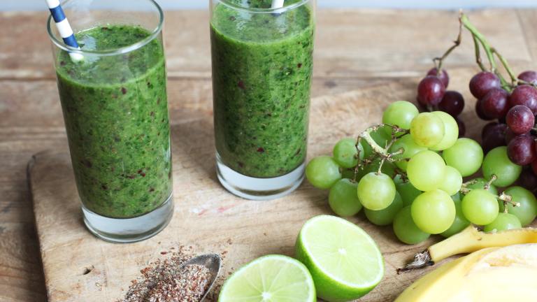 Key Lime Smoothie With Grapes Created by Diana Yen