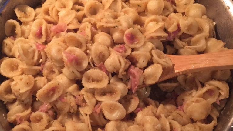 Orecchiette With Toasted Bread Crumbs Created by steven.sansouci