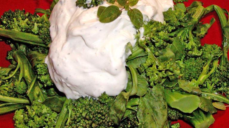 Broccolini With Creamy Lemon Sauce Created by Rita1652