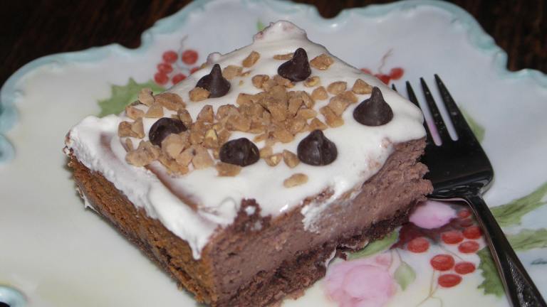 Easy Double Chocolate Cheese Cake Created by Juenessa