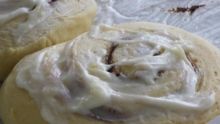 Cinnamon Rolls With Cream Cheese Frosting Created by Bonnie G 2