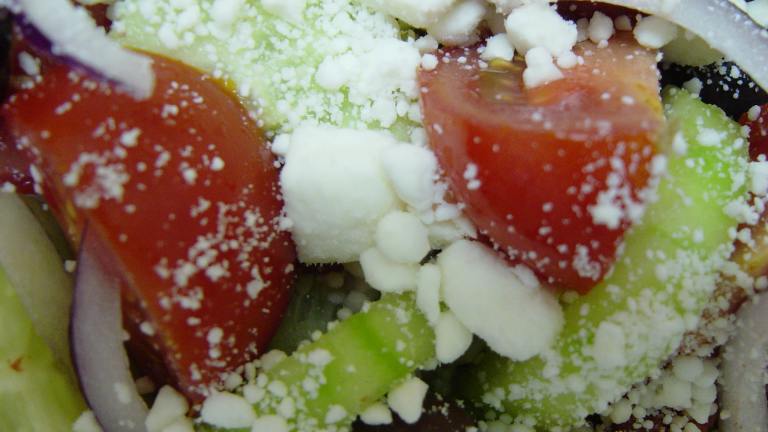 Greek Salata created by Michelle Berteig