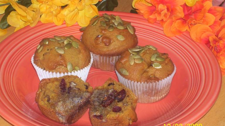 Cranberry Pumpkin Muffins created by ITS DOUGH MOMMA