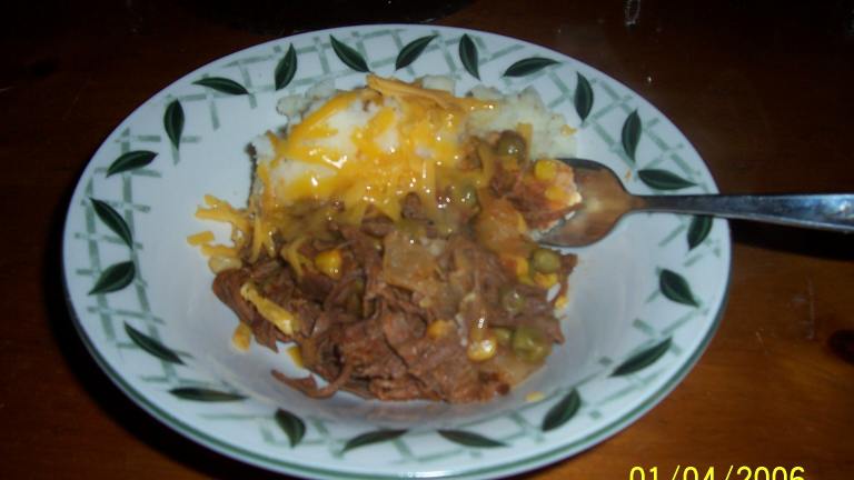 Venison ( or Ground Beef) & Potato Casserole Created by Jellyqueen