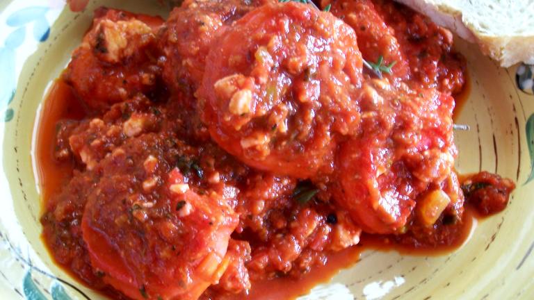 Crevettes With Feta and Tomato Sauce created by Rita1652