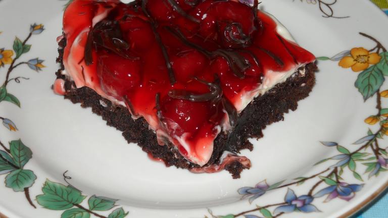 Black Forest Brownies Created by Midwest Maven