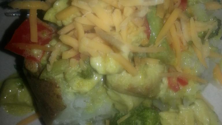 Chicken Curry Stuffed Potatoes created by tekiyah