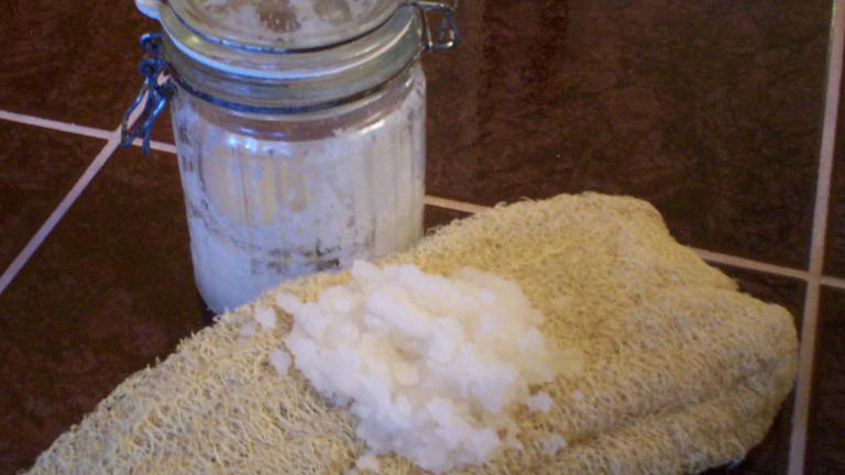 Spa Sea Salt Scrub Created by chef FIFI