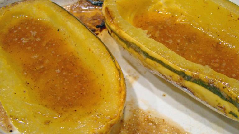 Baked Delicata Squash With Lime Butter Created by Derf2440