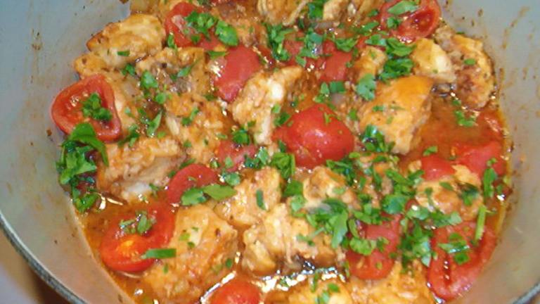 Chicken With Stewed Tomatoes created by jfkmac