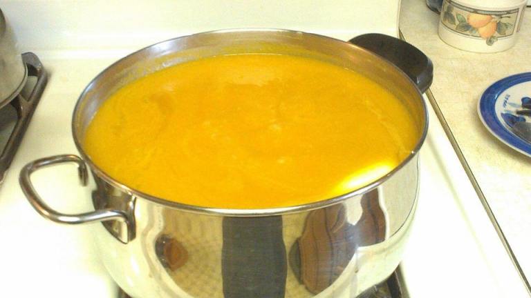 Creamy Butternut Squash & Cauliflower Soup Created by Ed  Cheryl