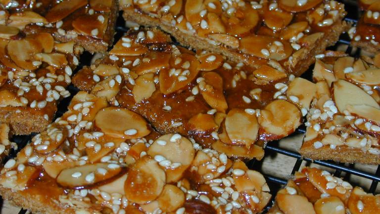 Sesame Almond Squares Created by Barb G.