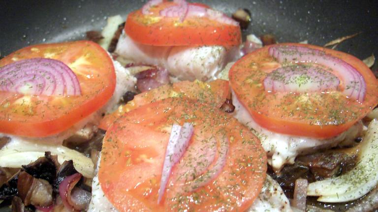 Cod With Fennel, Mushrooms, Tomato & Dill Created by Derf2440