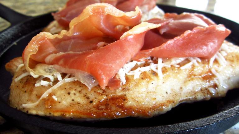 Chicken With Asiago, Prosciutto, and Sage Created by gailanng