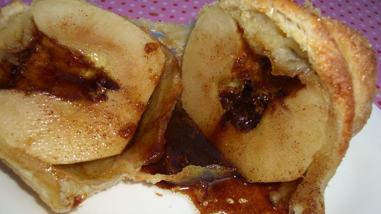 Caramel Apple Puff Dumplings Created by ChefLee
