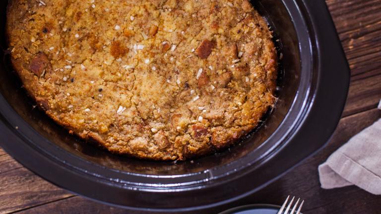 Crock Pot Cornbread Dressing created by DianaEatingRichly