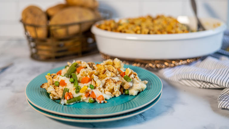 Leftover Turkey Casserole Created by LimeandSpoon