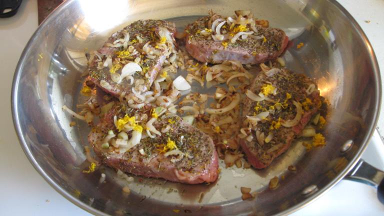 South Beach Diet - Pepper Crusted Tenderloin of Beef Created by Alethia
