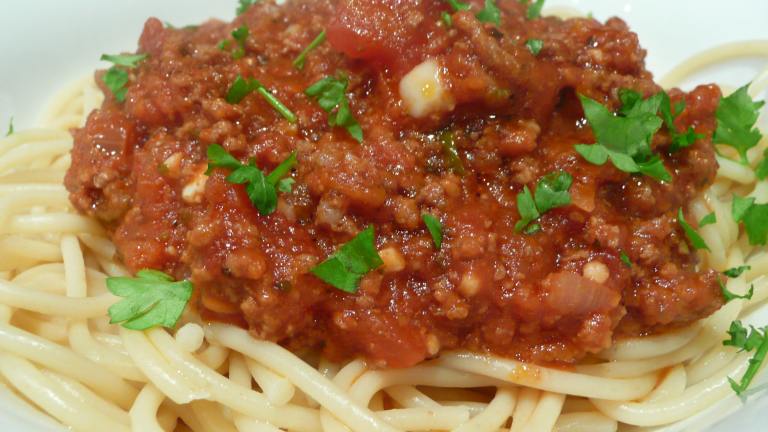 Dad's Crock Pot Spaghetti Sauce Created by Stardustannie
