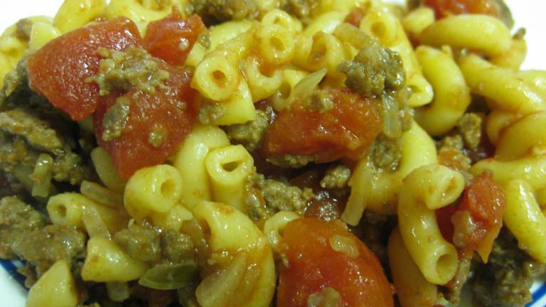 Quick Beef With Macaroni Created by Charlotte J