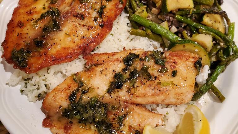 Lemon Butter Tilapia Created by Anonymous