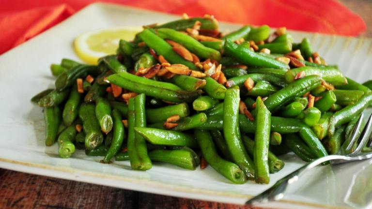 Green Beans Almondine created by SharonChen