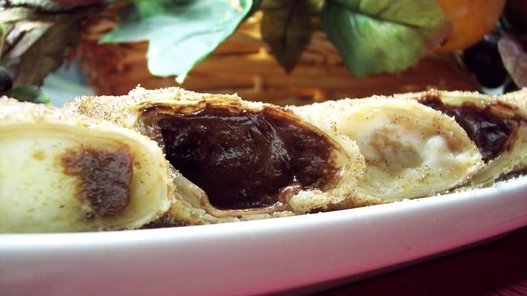 Deep-Fried Cheesecake Spring Roll Wrapper Created by Ratalouille