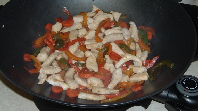Stir Fry Chicken and Peppers Created by bailey46