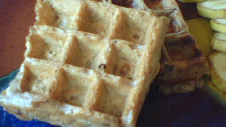 The Best Vegan Oat & Walnut Waffles (Or Pancakes) created by Acoustic Indigo