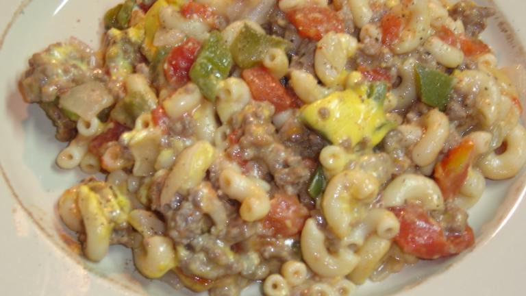 Deluxe Hamburger Casserole created by lets.eat